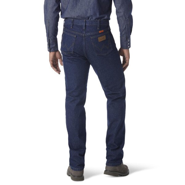 Wrangler Original Fit FR Jean In Prewash in Denim